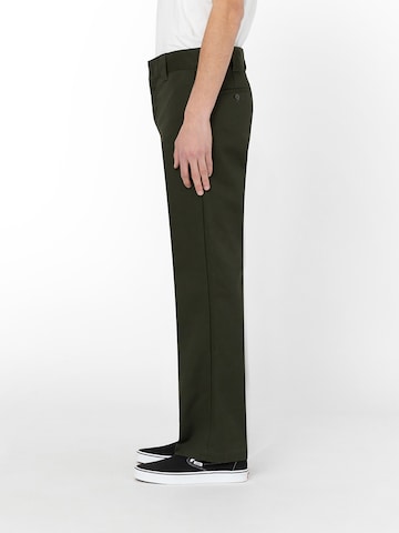 DICKIES - regular Pantalón de pinzas en verde