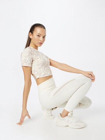 HKMX Skinny Workout Pants in White