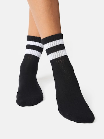 Chaussettes de sport ' Kurzsocken ' Nur Die en gris : devant