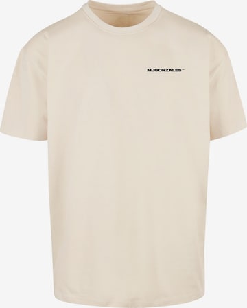 MJ Gonzales T-Shirt 'Atelier x Heavy' in Beige: predná strana