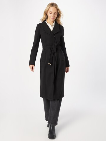 River Island Between-seasons coat in Black: front