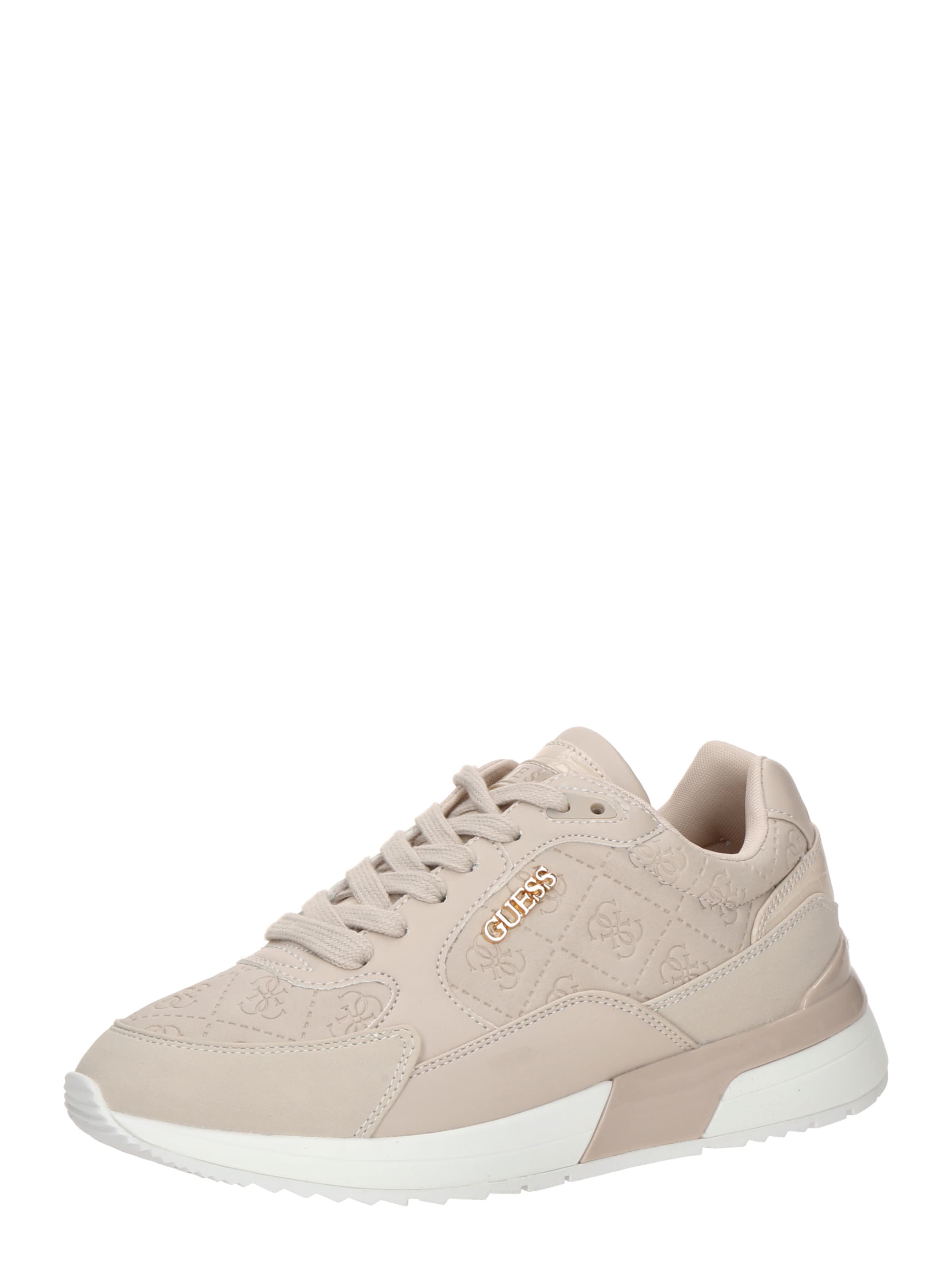 GUESS - Sapatilhas baixas 'MOXEA16' em bege: frente