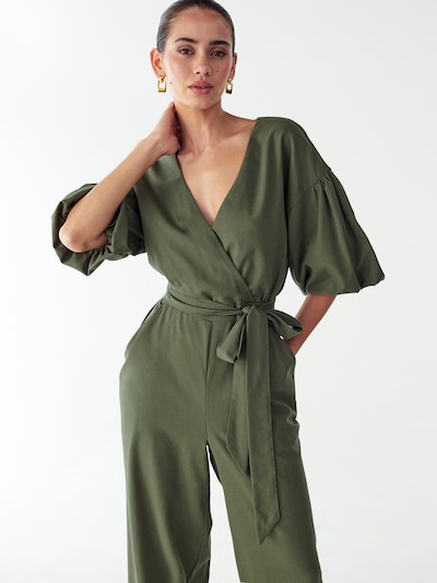 Willa Jumpsuit 'Andrea' in grün, Produktansicht