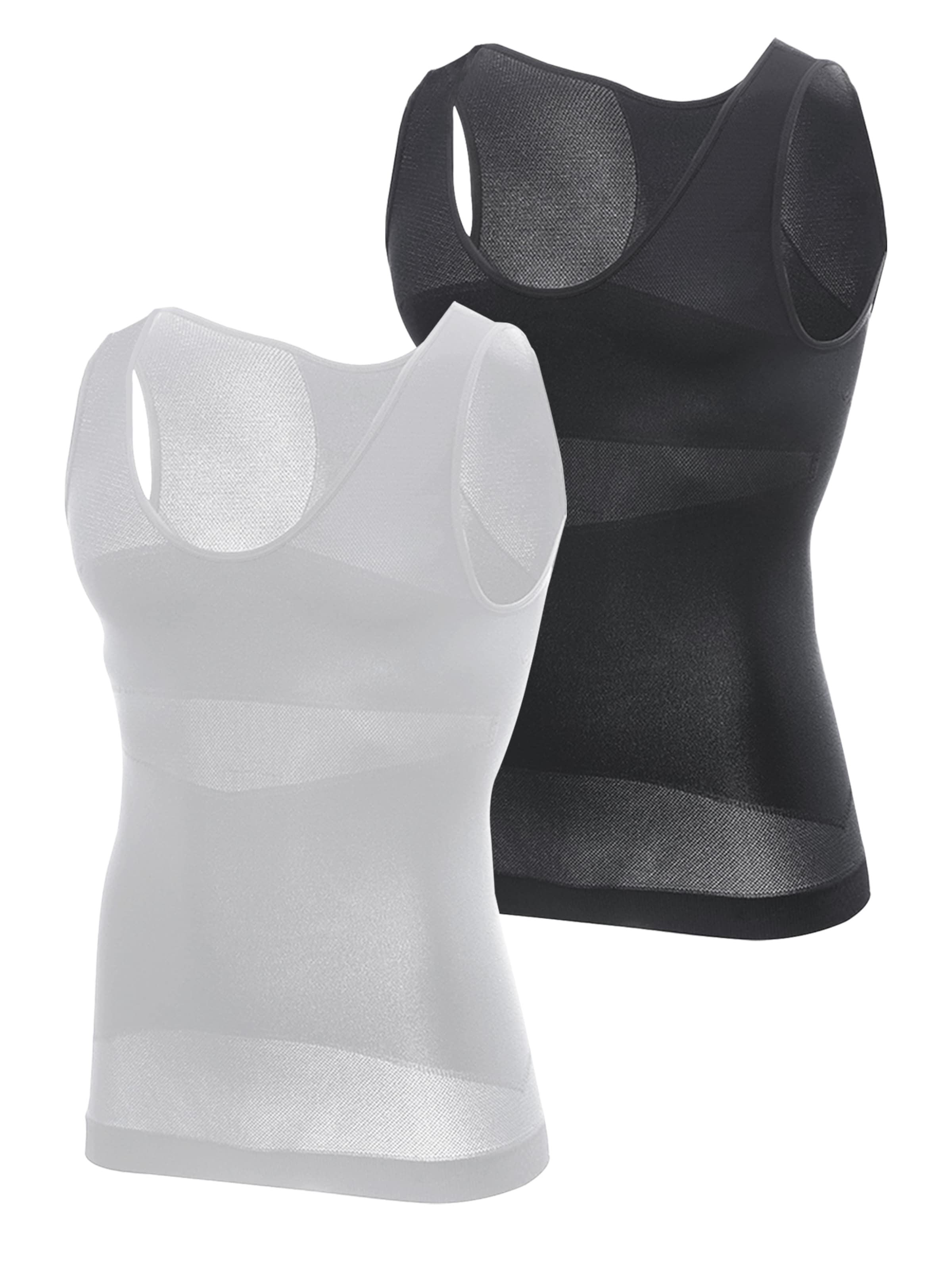 MEETWEE Onderhemd 'Men's Compression Tank Top Shirt Shapewear' in Gemengde kleuren: voorkant