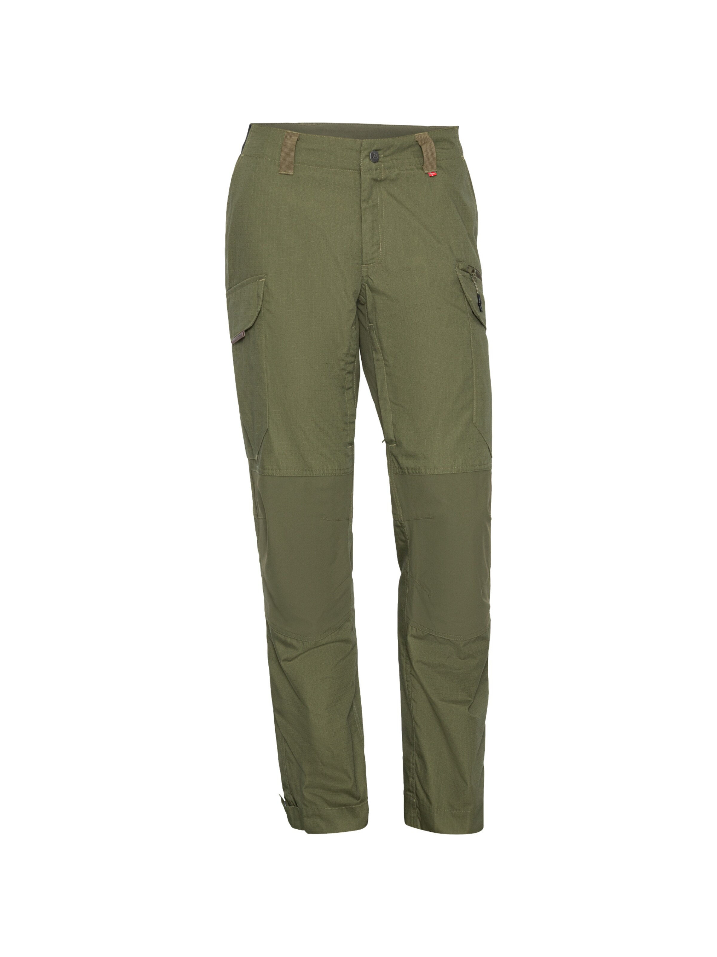Regular Pantalon fonctionnel 'Explorer Hiking' DANISH ENDURANCE en vert : devant