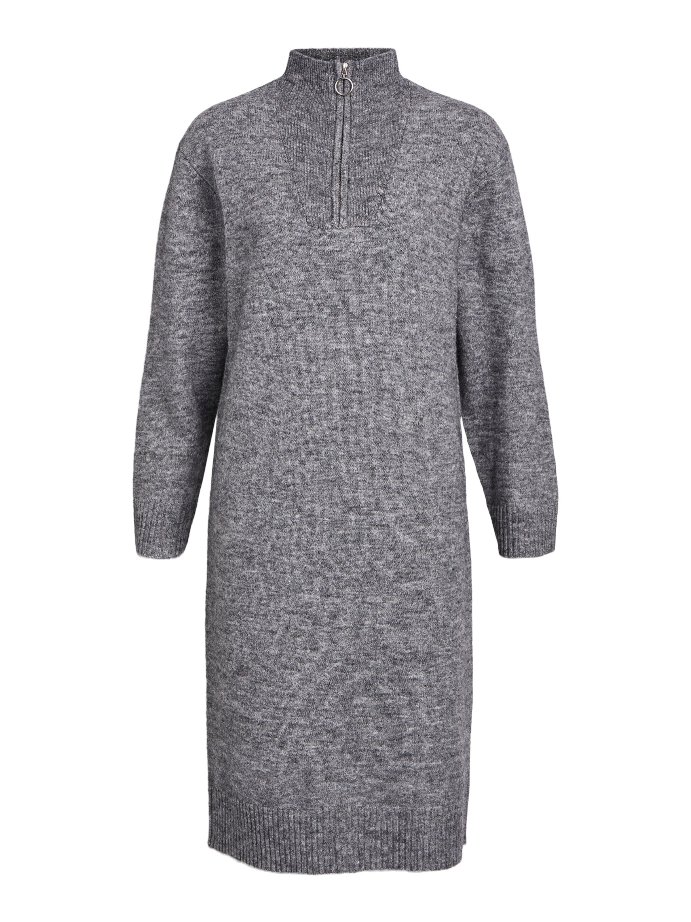 OBJECT - Vestido de punto 'Minna' en gris: frente