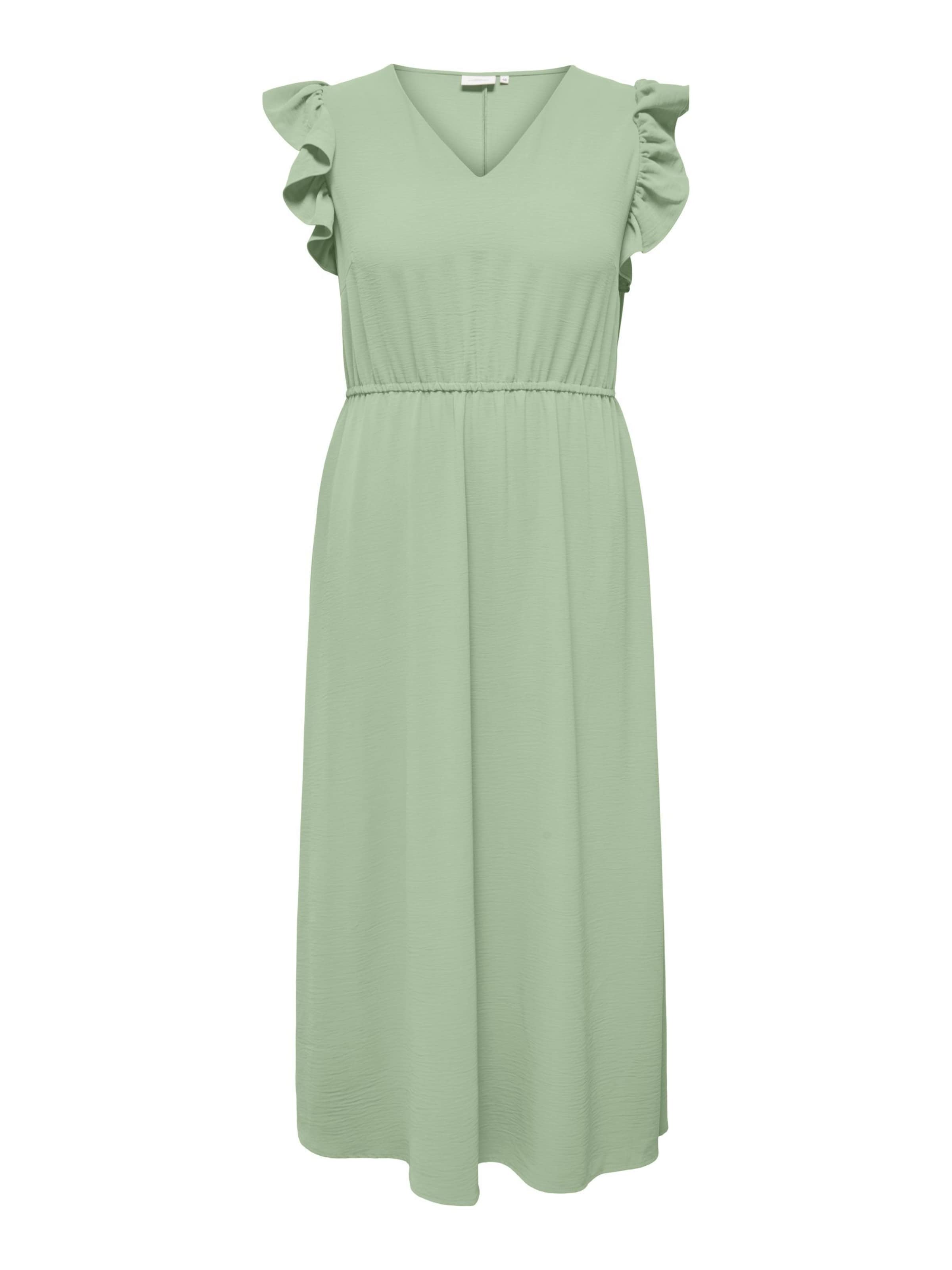 ONLY Carmakoma Kjole 'CARMetta' i grøn: forside