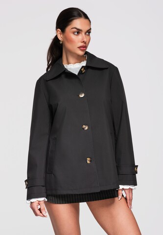 Manteau mi-saison Ombre en noir