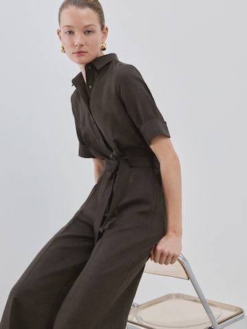 MANGO Jumpsuit 'Tomy2' i brun
