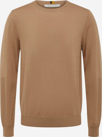 Bertoni Sweater 'Norh' in Beige: front