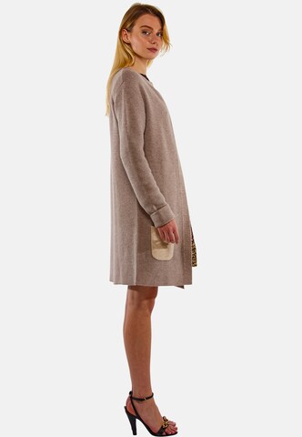 TOOche Knitted Coat 'Kaschmir halblang' in Beige