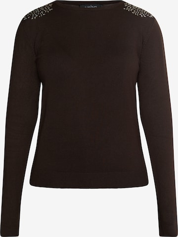 Pull-over 'Nowles' usha BLACK LABEL en marron : devant