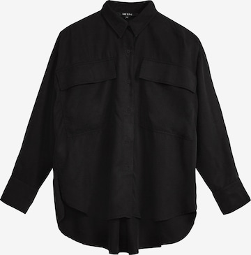 NINE TO FIVE Blouse 'Glenn' in Black: front