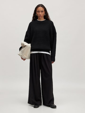 EDITED - Loosefit Pantalón 'Jenna' en negro