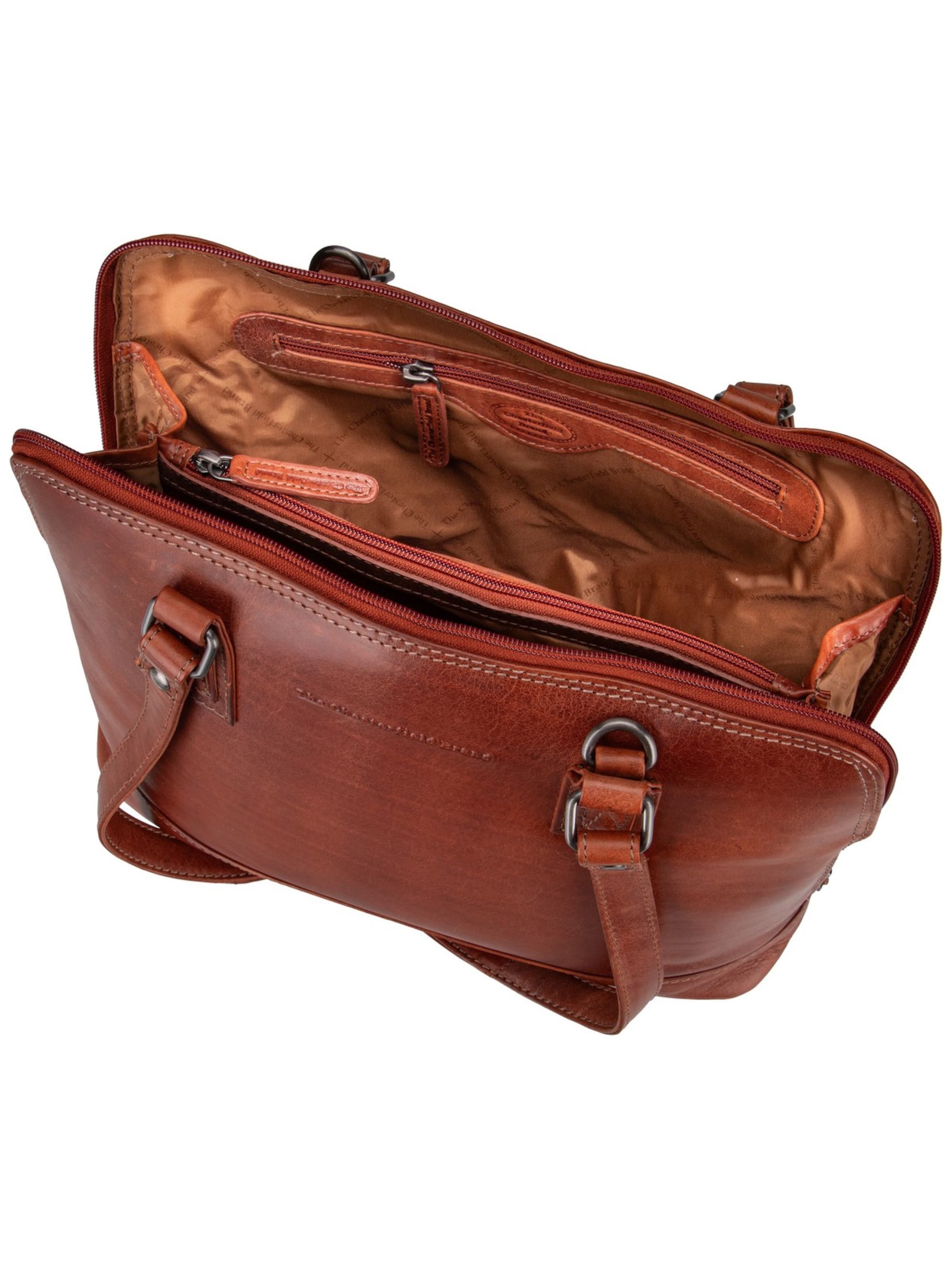 The Chesterfield Brand Schultertasche 'Viamonte' in Braun