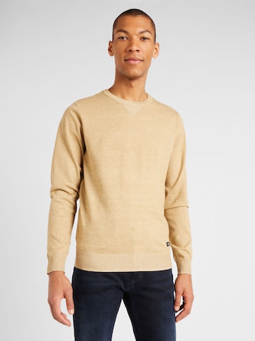BLEND Sweater 'Bruton' in Beige: front