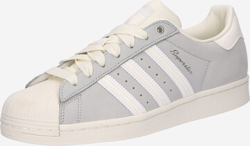 Sneaker low 'SUPERSTAR' de la ADIDAS ORIGINALS pe alb: față