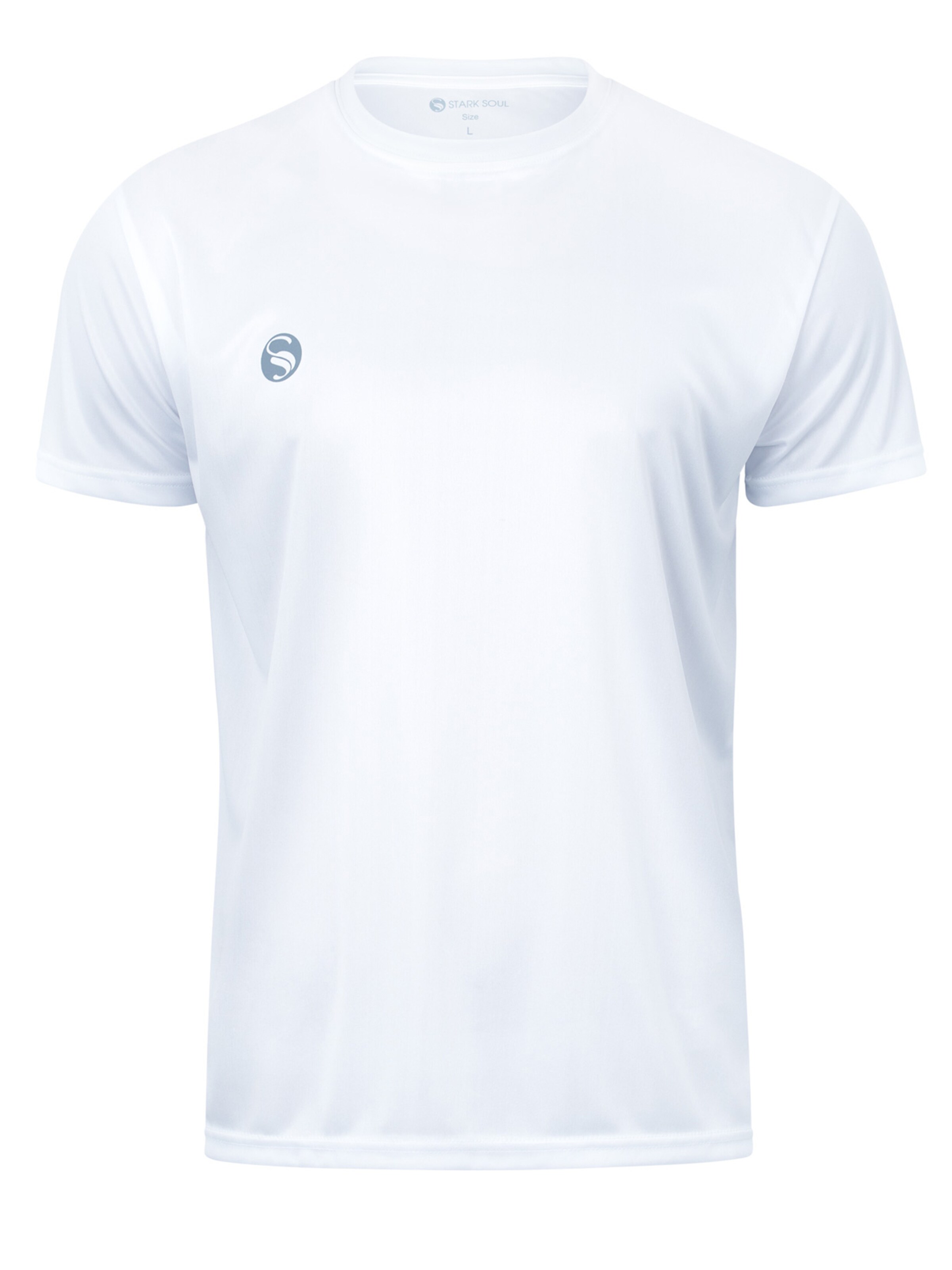 Stark Soul - Camisa funcionais em branco: frente