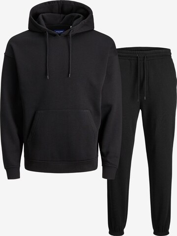 JACK & JONES Sweatsuit in Black: front