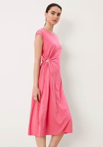 Robe s.Oliver BLACK LABEL en rose : devant