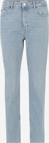 Topshop Tall Regular Jeans in Blauw: voorkant