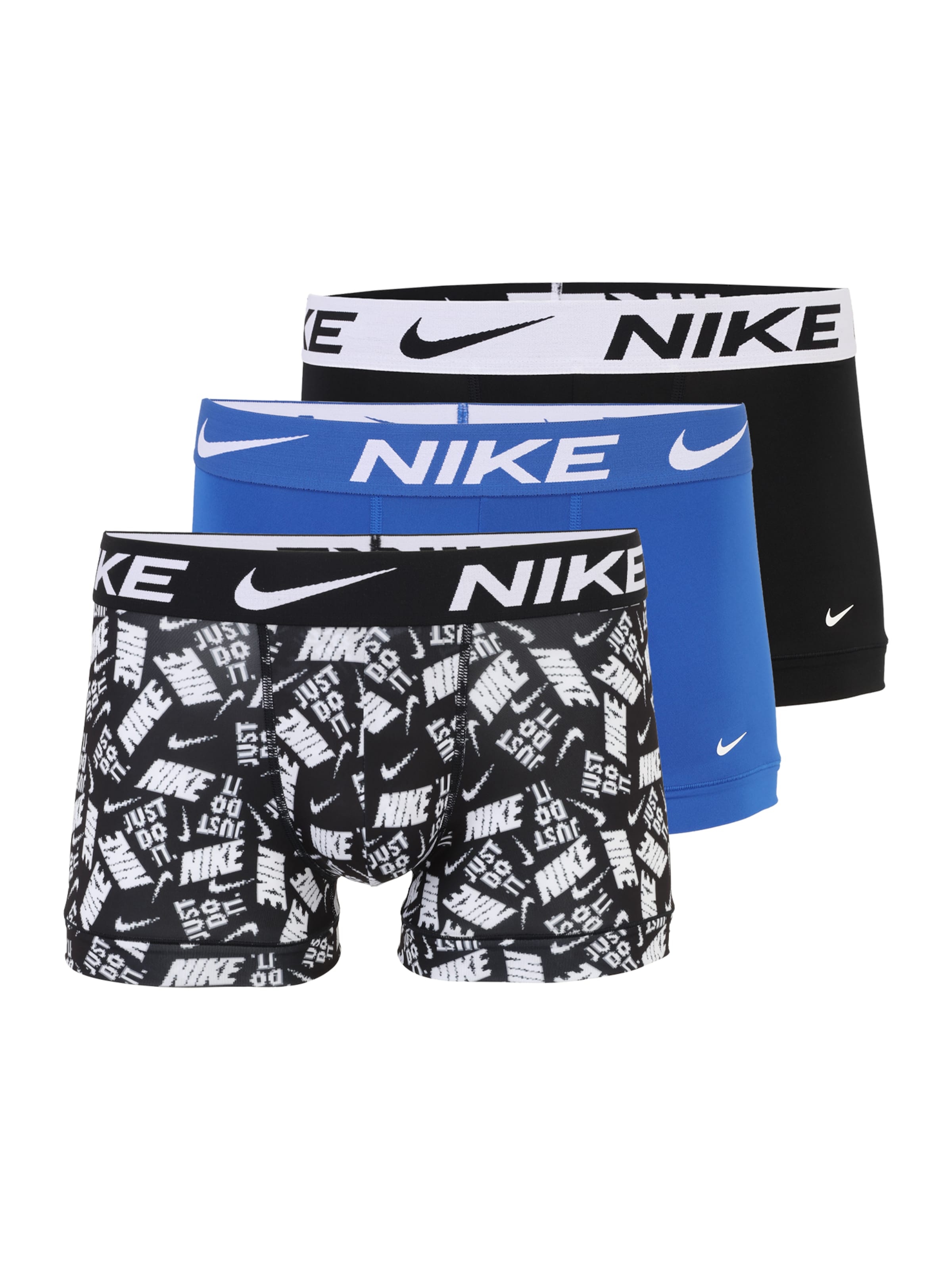 NIKE Underwear Шорты Боксеры в Синий: спереди