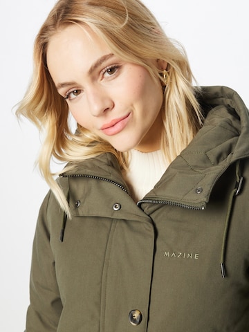 Parka d’hiver mazine en vert