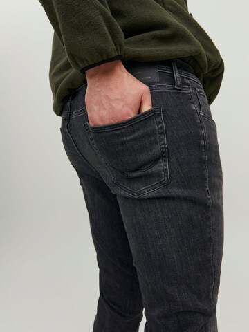 Jack & Jones Plus Slimfit Jeans in Zwart