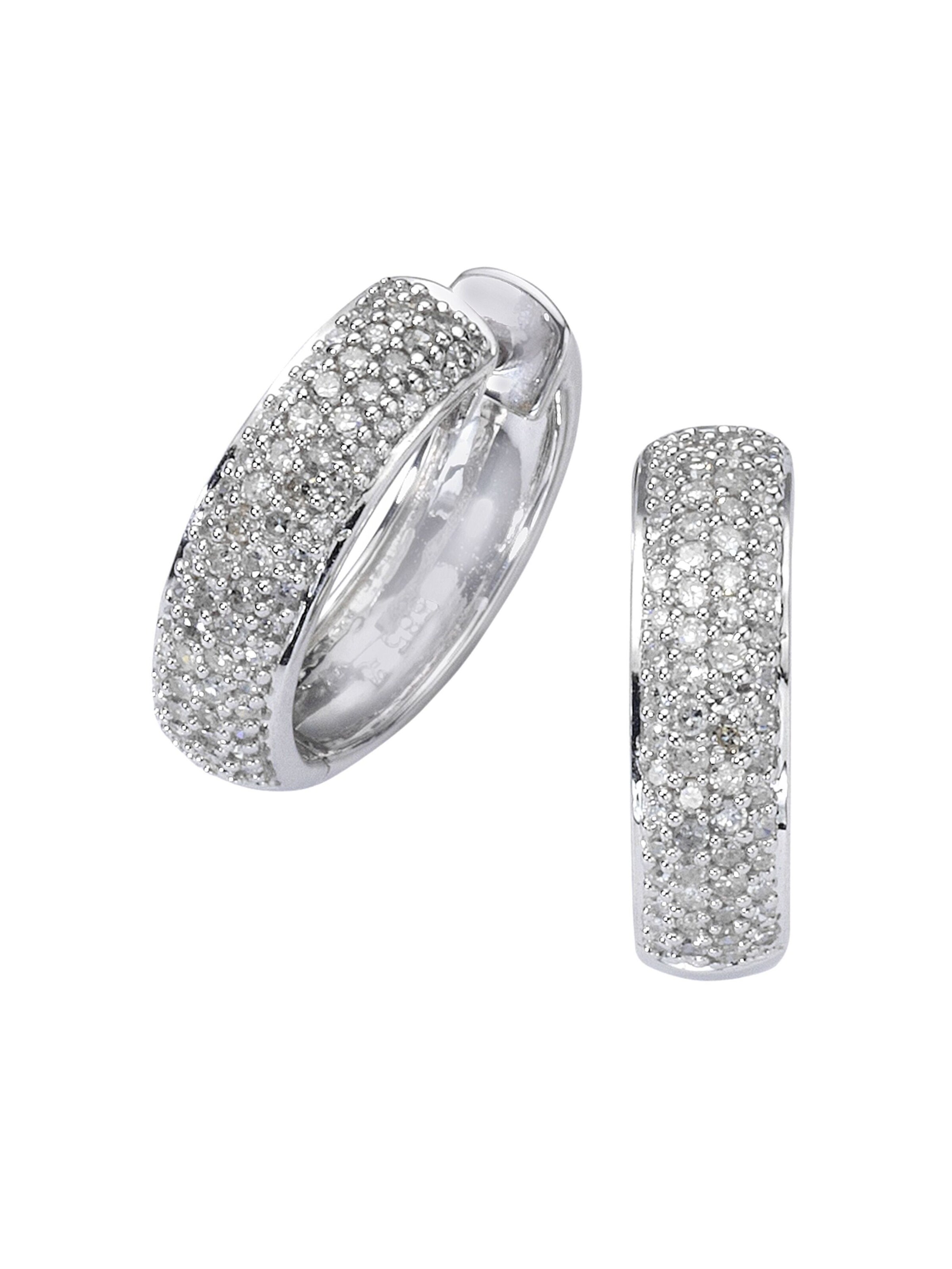 Diamonds by Ellen K. Ohrringe in Weiß