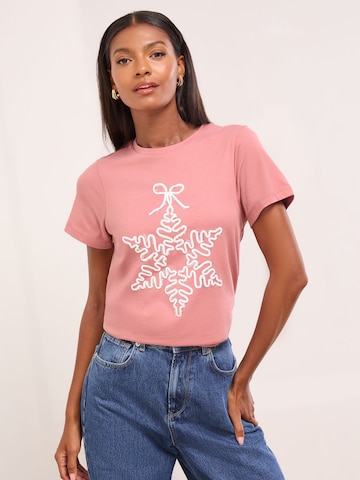 Lipsy Tričko - Oranžová