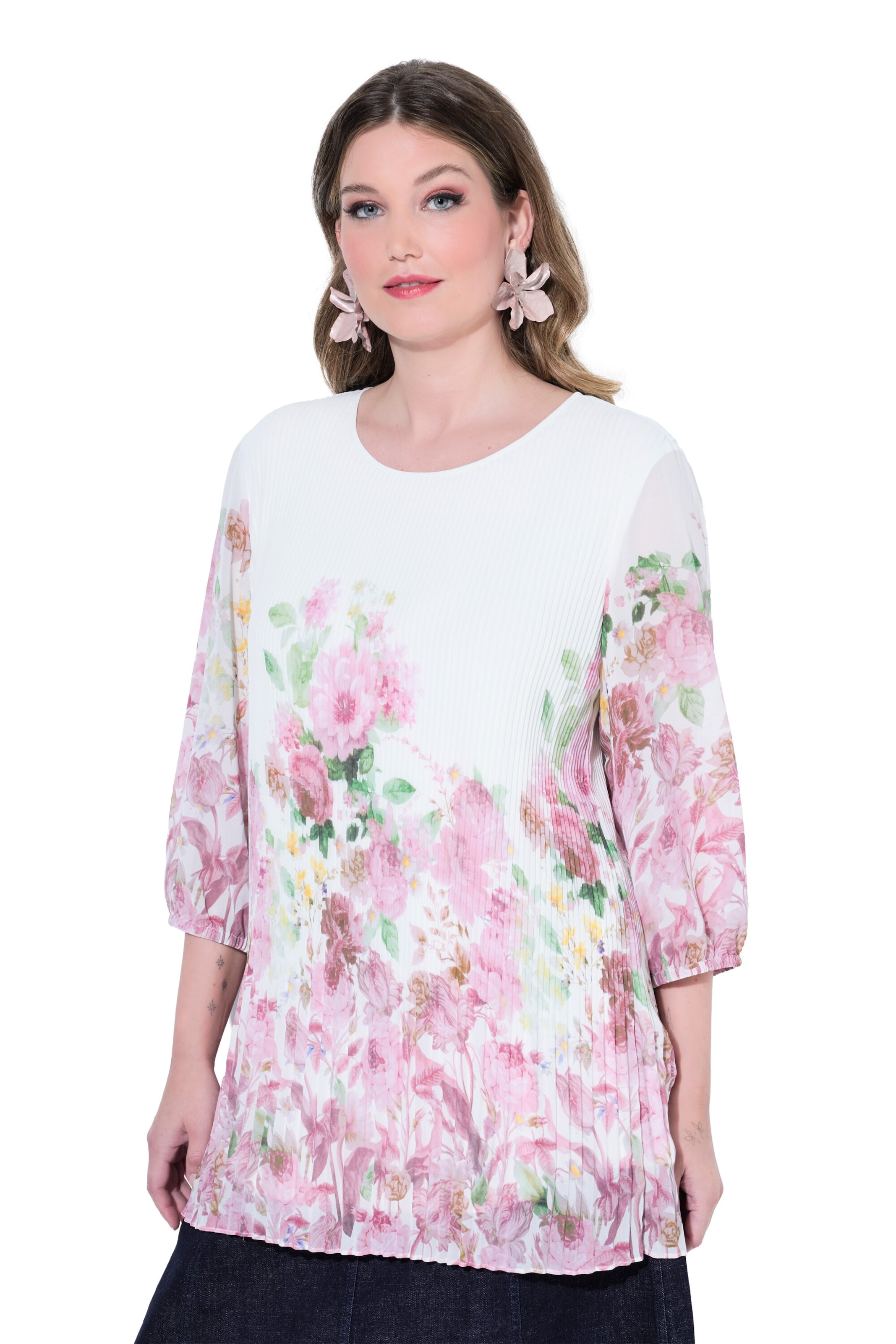 MIAMODA Blouse in White: front