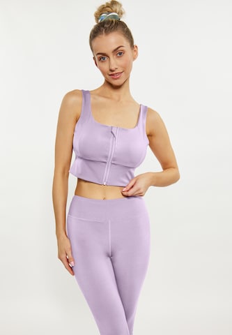 IZIA Top in Purple