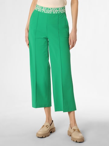 Wide Leg Pantalon Cambio en vert : devant