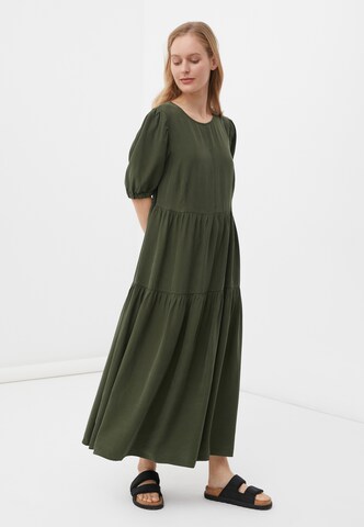 Finn Flare Dress in Green