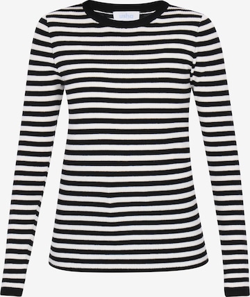 usha BLUE LABEL Pullover in Schwarz: Vorderseite