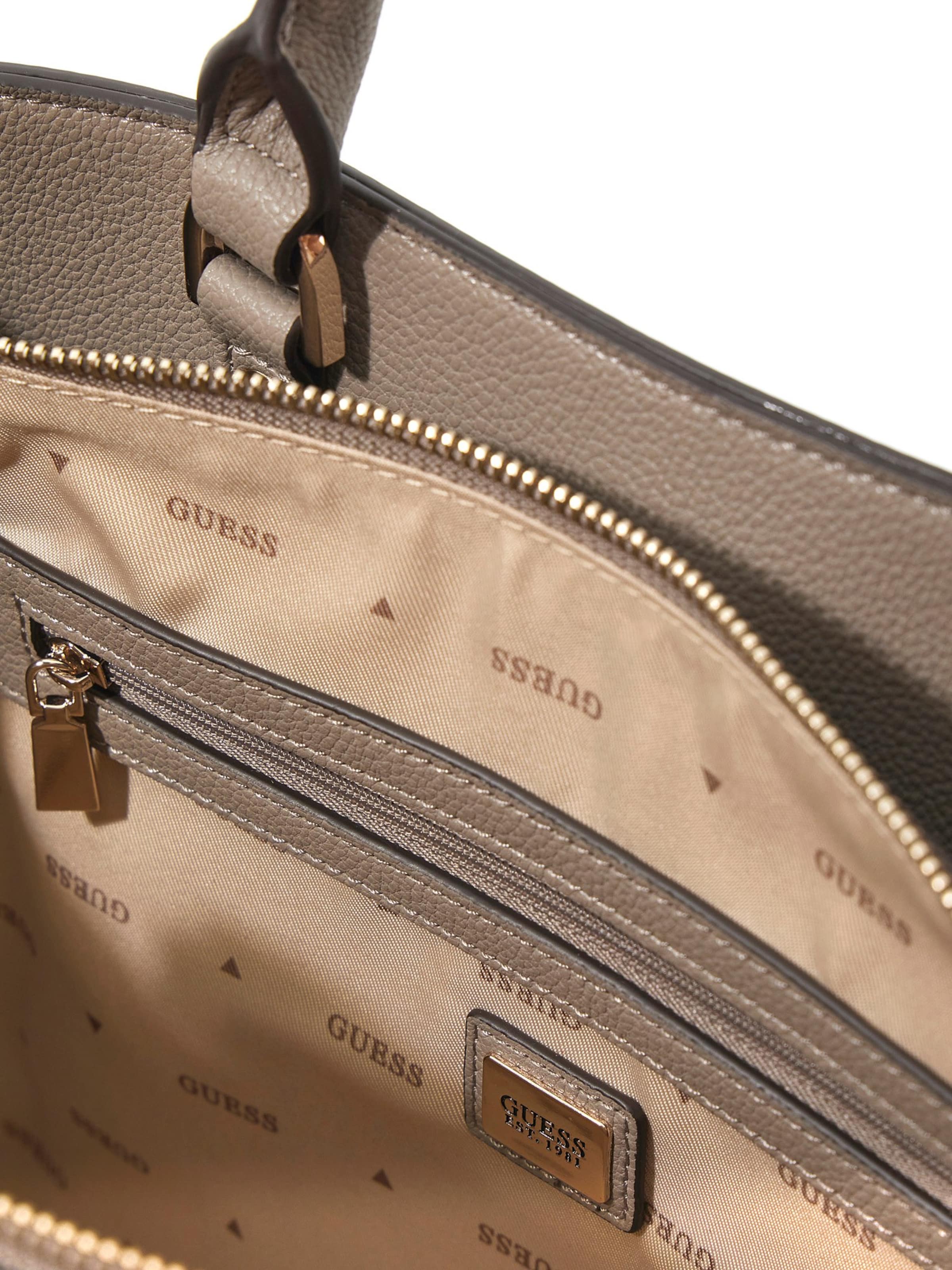 GUESS Handbag 'Meridian II' in Grey