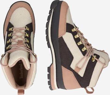 TIMBERLAND حذاء كاحل برباط 'Euro Hiker' بلون بيج