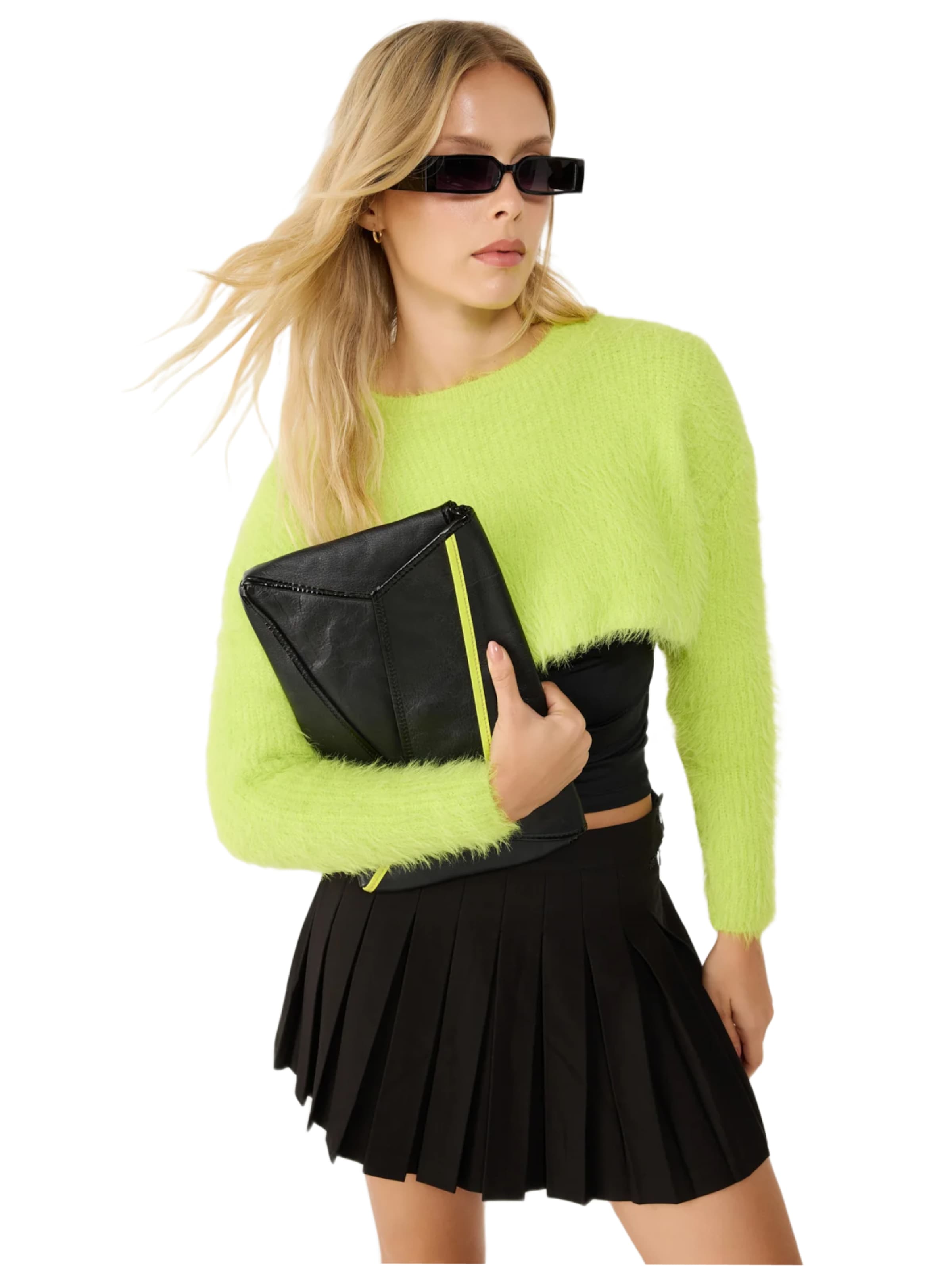 No Matter What Pullover in Grün