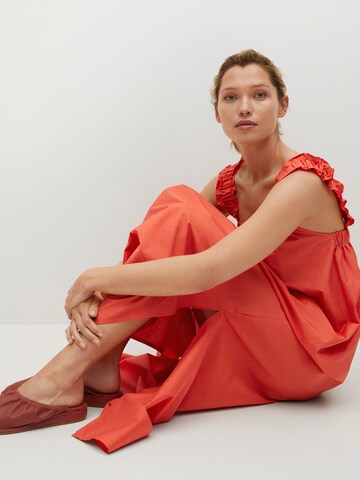 MANGO Summer Dress 'Delos' in Red