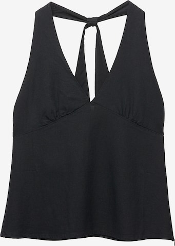 Pull&Bear Toppi värissä musta: etupuoli