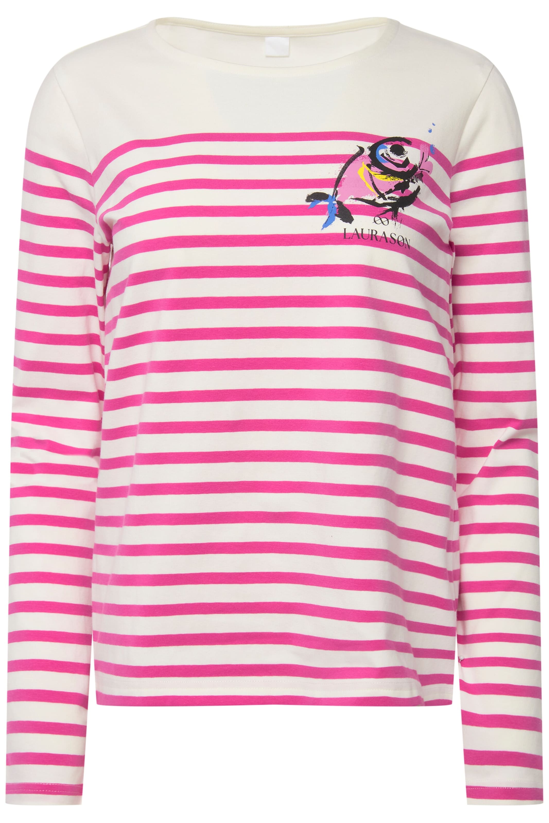 LAURASØN Shirt in White: front