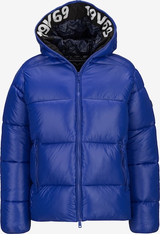 19V69 ITALIA Winter Jacket 'Delano' in Blue: front