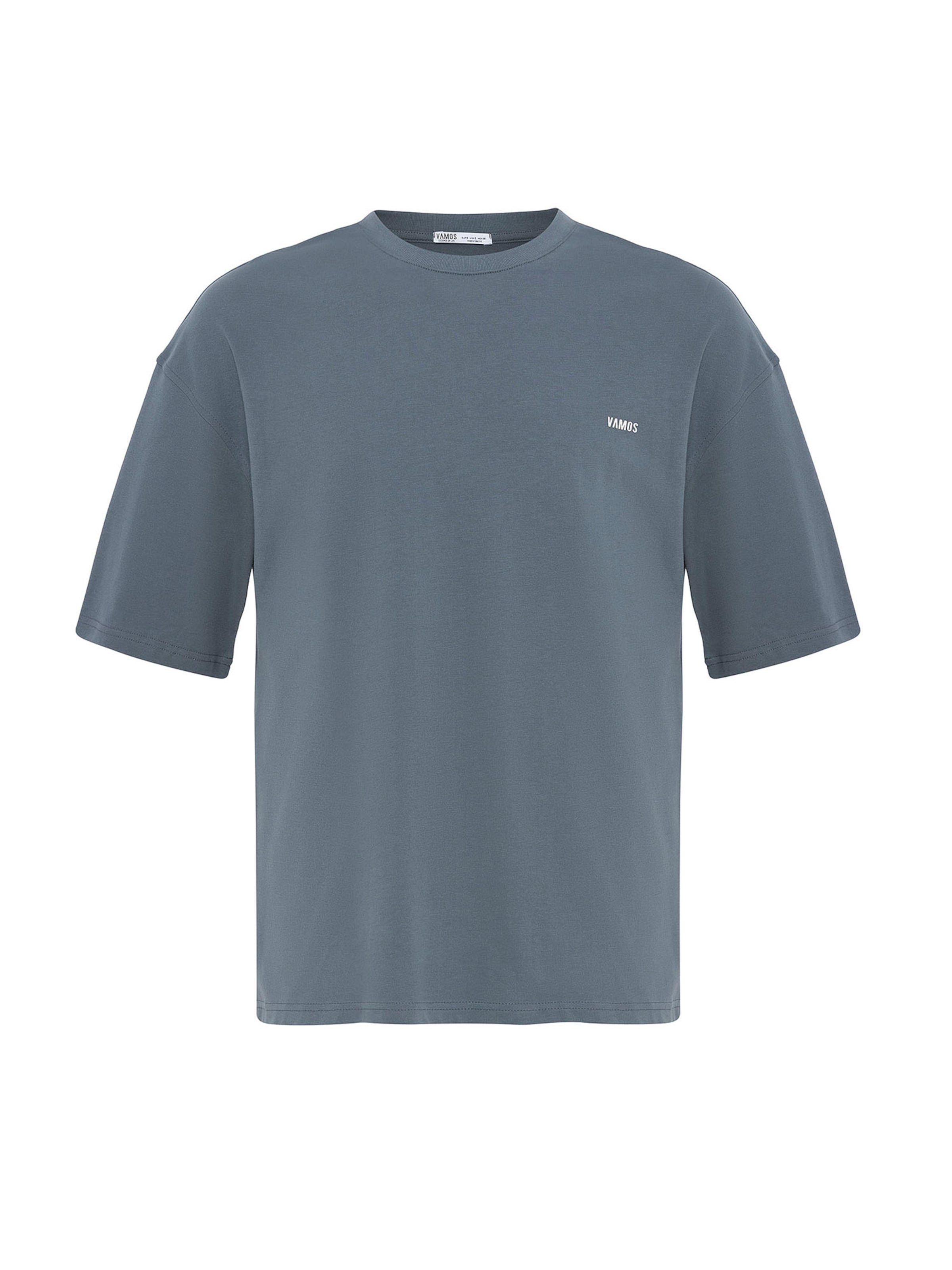 VAMOS CLO Koszulka w kolorze niebieski: przód