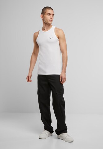 Maglietta 'Essential' di Karl Kani in bianco