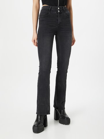 Flared Jeans di Tally Weijl in nero: frontale
