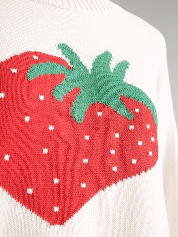 ONLY - Pullover 'ONLELISE' em bege