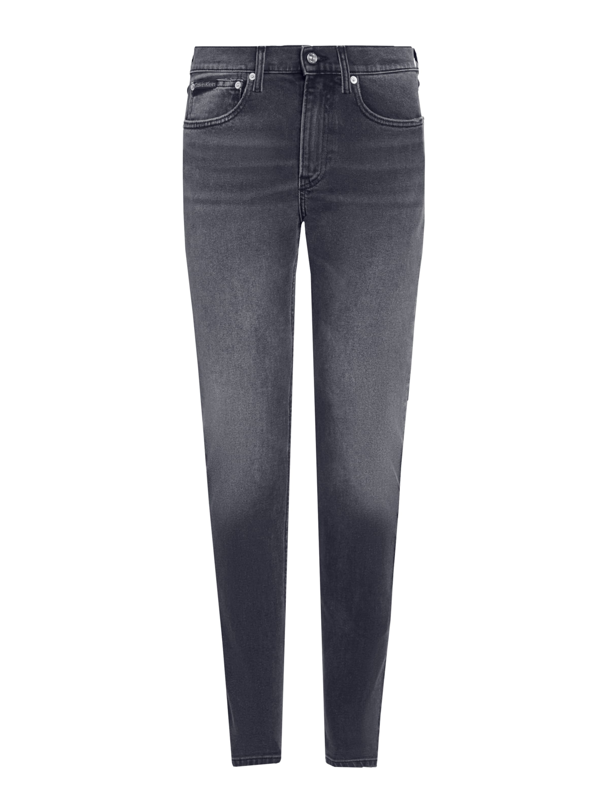 Calvin Klein Jeans Slim fit Jeans in Black: front