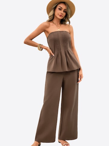 Costum cu pantaloni de la Imily Bela pe maro