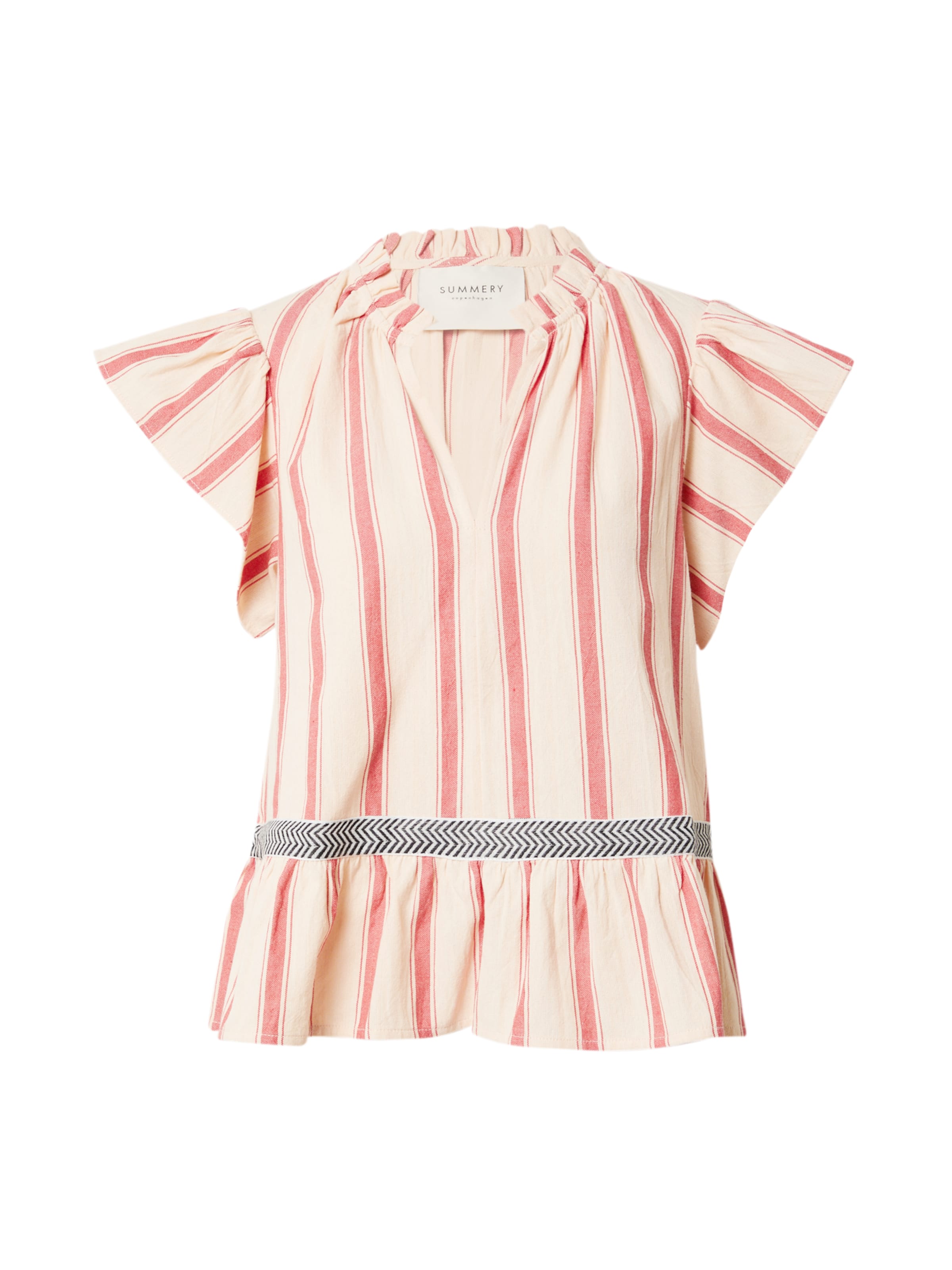 Summery Copenhagen Blouse 'Octavie' in Beige: front