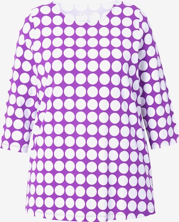 Ulla Popken Shirt in Purple: front